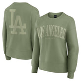 Los Angeles Dodgers Women's Elements Flow Pullover Sweatshirt - Green