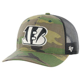 Cincinnati Bengals '47 Trucker Adjustable Hat - Camo on sale