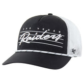 Las Vegas Raiders '47 Downburst Relaxed Hitch Trucker Adjustable Hat - Black/White online