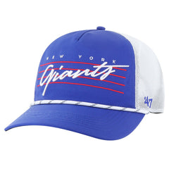 New York Giants '47 Downburst Relaxed Hitch Trucker Adjustable Hat - Royal/White sale