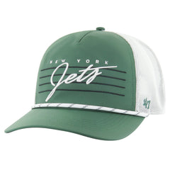 New York Jets '47 Downburst Relaxed Hitch Trucker Adjustable Hat - Green/White sale