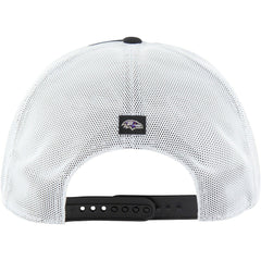 Baltimore Ravens '47 Downburst Relaxed Hitch Trucker Adjustable Hat - Black/White cheap
