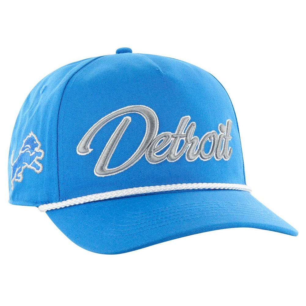 Detroit Lions '47 Overhand Hitch Adjustable Hat - Blue for sale