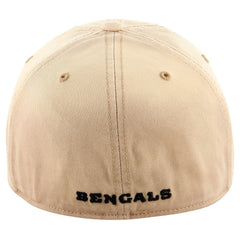 Cincinnati Bengals '47 Dusted Relaxed Franchise Fitted Hat - Khaki sale