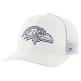 Baltimore Ravens '47 Snowball Trophy Stretch Fit Hat - White on sale