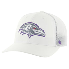 Baltimore Ravens '47 Snowball Trophy Stretch Fit Hat - White on sale