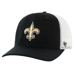 New Orleans Saints '47 Team Unstructured Trucker Adjustable Hat - Black/White online