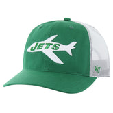 New York Jets '47 Team Unstructured Trucker Adjustable Hat - Kelly Green/White discount