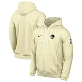 Golden State Warriors Authentic Standard Issue Full-Zip Hoodie Jacket sale - Gray | Nike discount