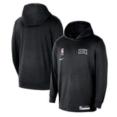 Boston Celtics 2024/25 On-Court Authentic Practice Yoga Restore Lightweight Pullover Hoodie - Black | Nike outlet