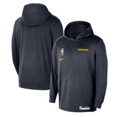 Golden State Warriors 2024/25 On-Court Authentic Practice Yoga Restore Lightweight Pullover Hoodie - Navy | Nike online