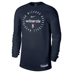 Washington Wizards 2024/25 Legend On-Court Practice Long Sleeve T-Shirt - Navy | Nike sale