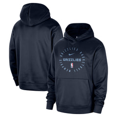 Memphis Grizzlies 2024/25 Spotlight On-Court Practice Performance Pullover Hoodie - Navy | Nike sale