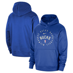 Milwaukee Bucks 2024/25 Spotlight On-Court Practice Performance Pullover Hoodie - Royal | Nike cheap