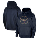 New Orleans Pelicans 2024/25 Spotlight On-Court Practice Performance Pullover Hoodie - Navy | Nike shop