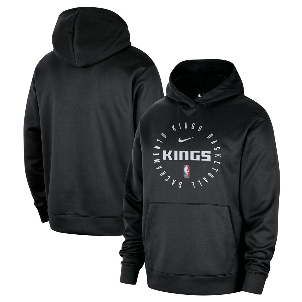 Sacramento Kings 2024/25 Spotlight On-Court Practice Performance Pullover Hoodie - Black | Nike sale