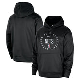 Brooklyn Nets 2024/25 Spotlight On-Court Practice Performance Pullover Hoodie - Black | Nike cheap