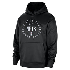 Brooklyn Nets 2024/25 Spotlight On-Court Practice Performance Pullover Hoodie - Black | Nike cheap