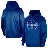 Philadelphia 76ers 2024/25 Spotlight On-Court Practice Performance Pullover Hoodie - Royal | Nike on sale