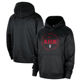 Portland Trail Blazers 2024/25 Spotlight On-Court Practice Performance Pullover Hoodie - Black | Nike cheap