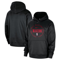 Portland Trail Blazers 2024/25 Spotlight On-Court Practice Performance Pullover Hoodie - Black | Nike cheap