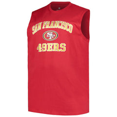 Christian McCaffrey San Francisco 49ers Big & Tall Muscle Tank Top - Scarlet cheap