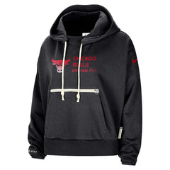 Chicago Bulls Women's Courtside Standard Issue Performance Pullover Hoodie - Black | Nike online