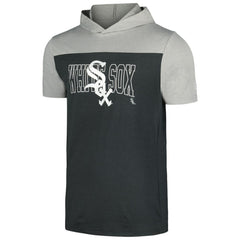 Chicago White Sox Active Brushed Hoodie T-Shirt - Black | New Era