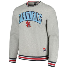 St. Louis Cardinals Throwback Classic Pullover Sweatshirt - Heather Gray | New Era