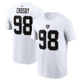 Maxx Crosby Las Vegas Raiders Player Name & Number T-Shirt - White | Nike outlet