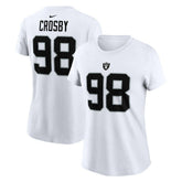 Maxx Crosby Las Vegas Raiders Women's Player Name & Number T-Shirt - White | Nike sale