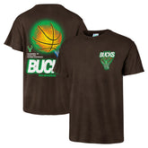 Milwaukee Bucks '47 Vintage Tubular Dagger Tradition Premium T-Shirt - Brown | 47 brand shop