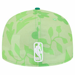 Boston Celtics Palm Fronds 2-Tone 59FIFTY Fitted Hat - Kelly Green | New Era on sale
