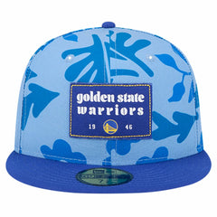 Golden State Warriors Palm Fronds 2-Tone 59FIFTY Fitted Hat sale - Royal | New Era cheap
