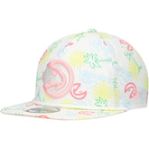 Atlanta Hawks Palm Trees and Waves Golfer Adjustable Hat - White | New Era discount