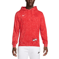 Paris Saint-Germain Club Washed Pullover Hoodie - Red | Nike on sale