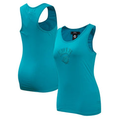 Miami Dolphins Pro Standard Women's Triple Tonal Racerback Tank Top - Aqua for sale