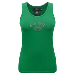 New York Jets Pro Standard Women's Triple Tonal Racerback Tank Top - Kelly Green outlet