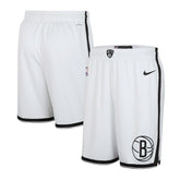 Brooklyn Nets 2024/25 Association Edition Swingman Shorts - White | Nike cheap