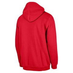 San Francisco 49ers New Era 3rd Down Plaid Pullover Hoodie - Scarlet cheap