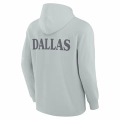 Dallas Cowboys Elements Blaze Tri-Blend Long Sleeve Hoodie T-Shirt - Gray online
