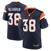 Jaleel McLaughlin Denver Broncos Alternate Game Jersey - Navy | Nike discount