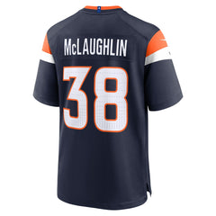 Jaleel McLaughlin Denver Broncos Alternate Game Jersey - Navy | Nike discount