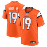 Marvin Mims Jr Denver Broncos Team Game Jersey - Orange | Nike for sale