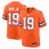 Marvin Mims Jr Denver Broncos Mile High Collection 1977 Throwback Player Game Jersey - Orange | Nike outlet