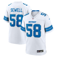 Penei Sewell Detroit Lions Game Jersey - White | Nike discount