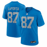 Sam LaPorta Detroit Lions Alternate Game Jersey - Blue | Nike sale