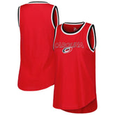 Carolina Hurricanes G-III 4Her by Carl Banks Women's Strategy Tank Top Red