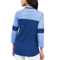 St. Louis Blues G-III 4Her by Carl Banks Women's Play The Game 3/4-Sleeve T-Shirt Blue