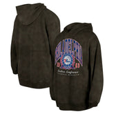 Philadelphia 76ers Unisex Oversized Essentials Pigment Wash Fleece Pullover Hoodie - Charcoal | New Era on sale